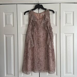 BCBGeneration Snake Print Dress Medium